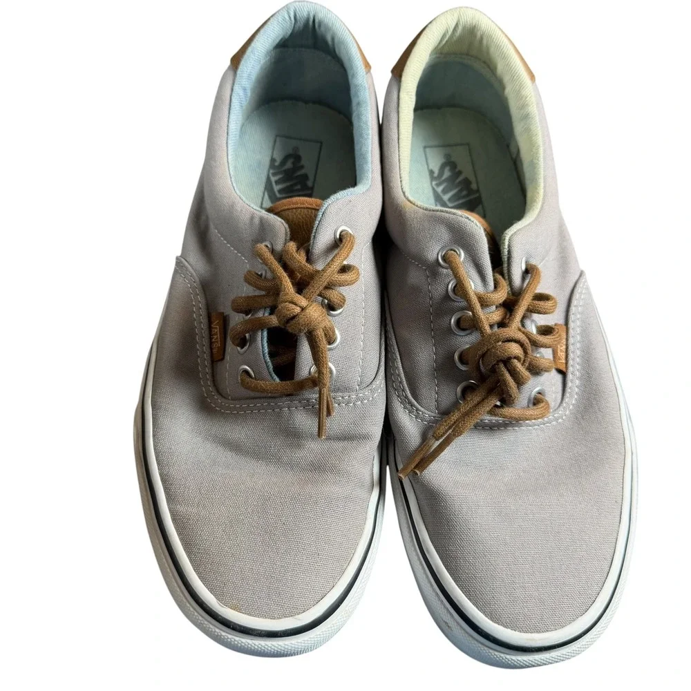Vans Era 59 Frost Gray Acid Denim Low Top Sneakers VN0A38FSQ70 Mens 9.5